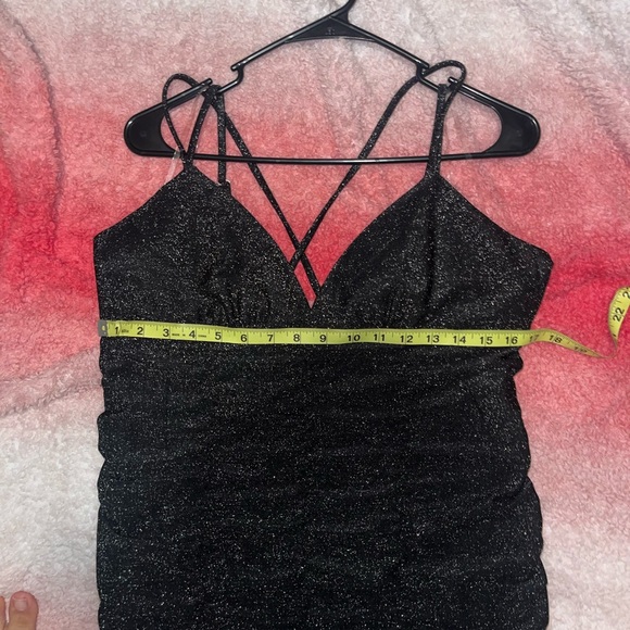 Wild Fable Black Sparkly Strappy Party Dress - Picture 6 of 11